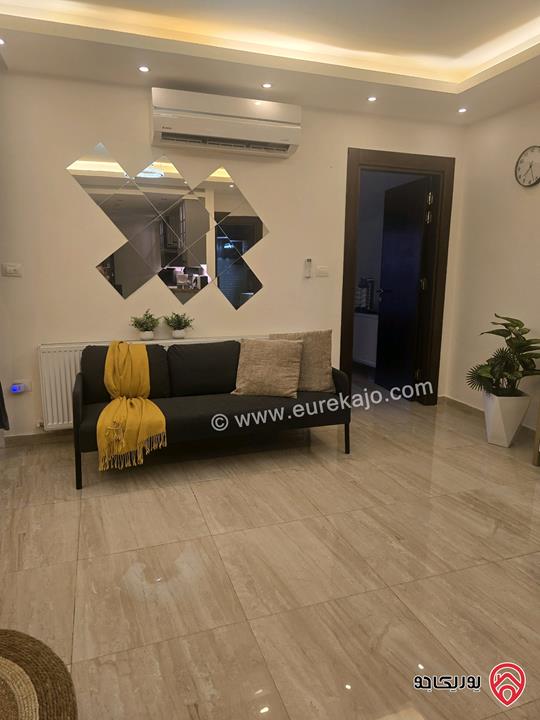 شقة فندقية ارضية مساحة 85م للايجار مفروشة في عمان - مجمع سرايا دير غبار ٢