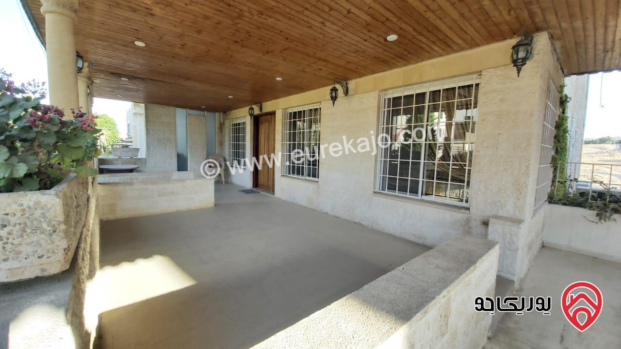 شقة ارضية مفروشة للايجار 3 نوم في عمان- عبدون مساحة 170م