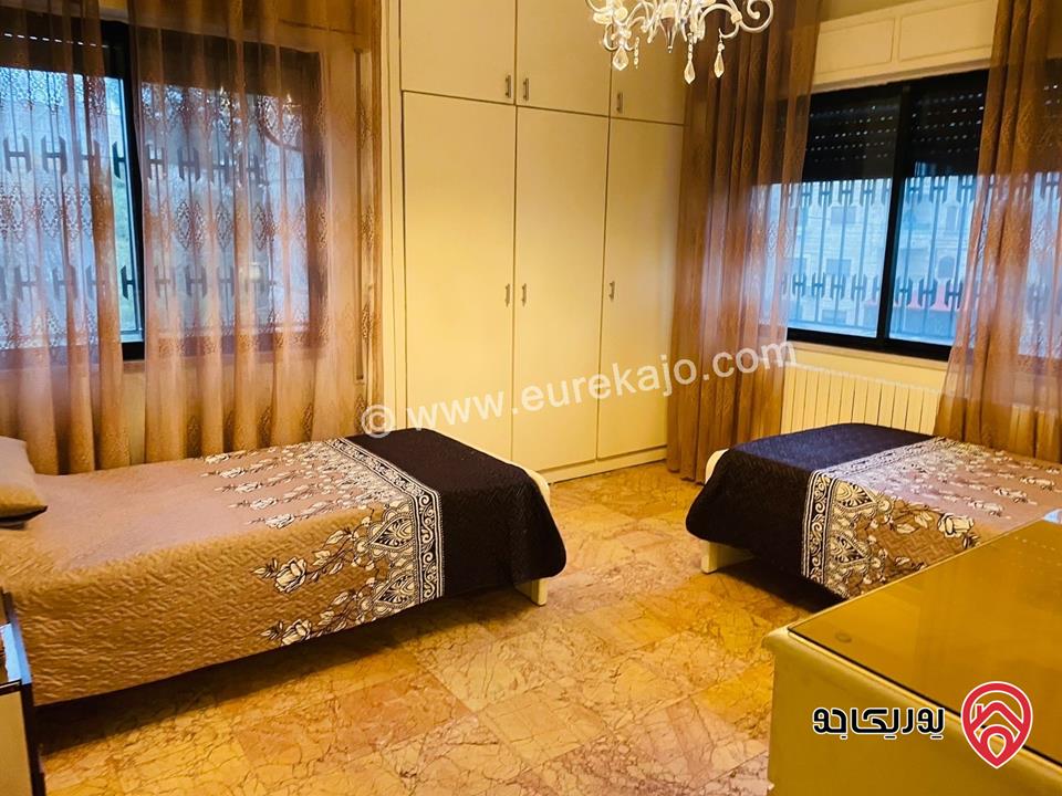 شقة مفروشة طابق اول من فيلا مساحة 150م للايجار مفروشة في عمان - الجبيهة 