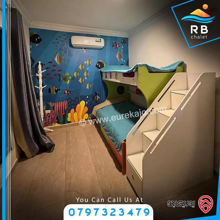 مزرعة - شاليه RB chalet للايجار اليومي أو للبيع مفروش في البحر الميت