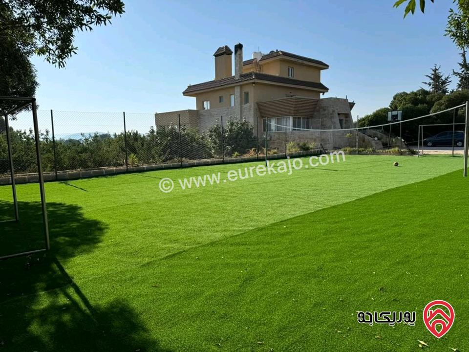 مزرعة مساحة الأرض 11 دونم وبناء مساحة 1200م للبيع في السلط