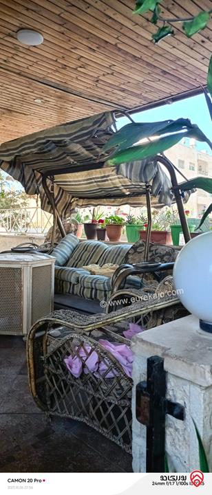 شقة أرضية مساحة 132م للبيع في عمان - طبربور