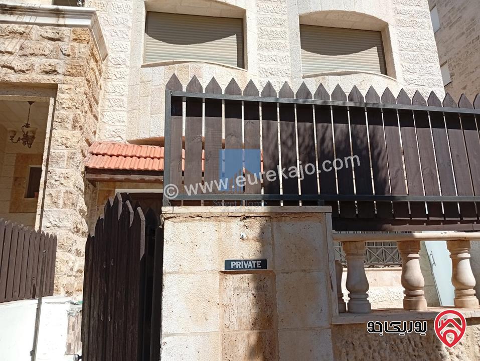 شقة أرضية مميزة مساحة 110م مع ترس 25م للبيع في عمان - الكرسي