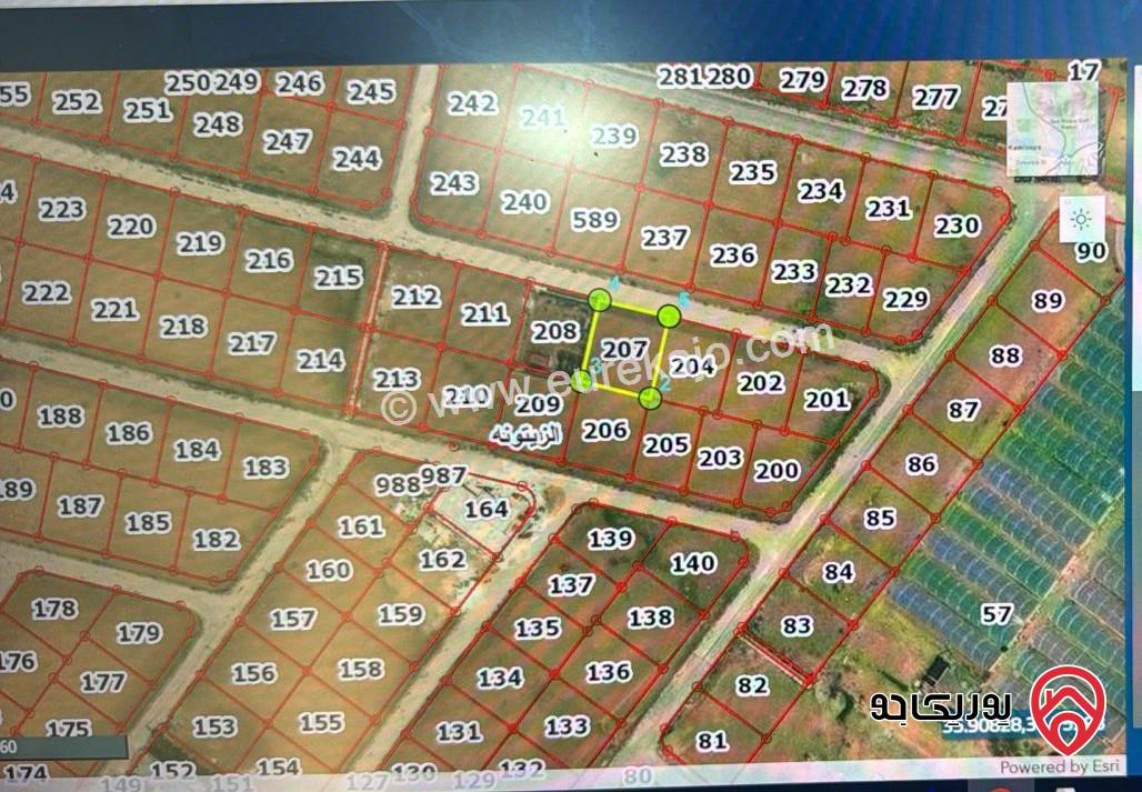 أرض مميزة مساحة 750م للبيع من أراضي جنوب عمان - الزيتونه