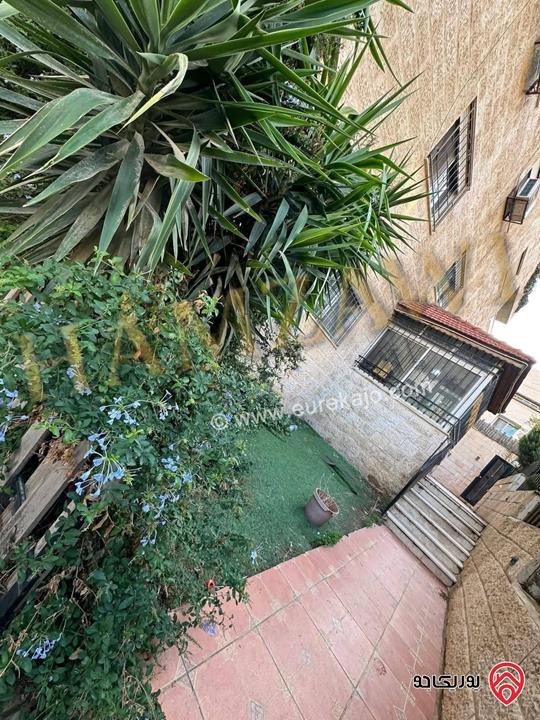 شقة ديلوكس فاخرة أرضية مساحة 170م داخلي و 40م خارجي للايجار في عمان - دير غبار