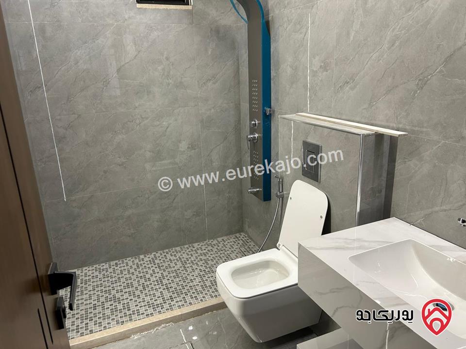 شقة تسوية ثانية مساحة 120 متر داخلي و 100م خارجي للبيع في عمان - ام اذينة