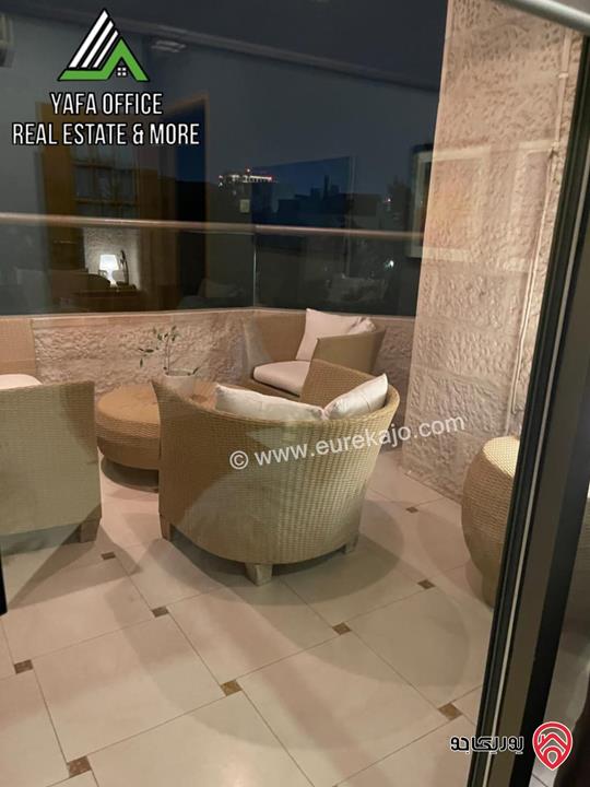 شقة مؤثثة بالكامل طابق ثاني مساحة 250م للايجار في عمان – ام اذينة  