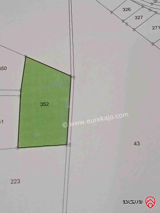 قطعة أرض مساحة 6928م قوشان مستقل للبيع من أراضي شمال عمان - أم انجاصة 