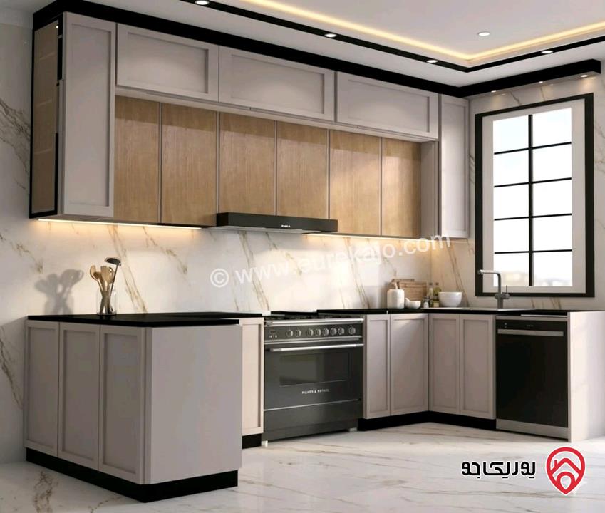 شقة جديدة لم تسكن بعد مساحة 130م طابق ثالث للايجار في عمان - عرجان