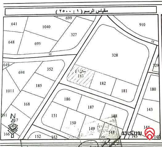 أرض مساحة 901م للبيع في عمان - ضاحية النخيل خلف قرية النخيل
