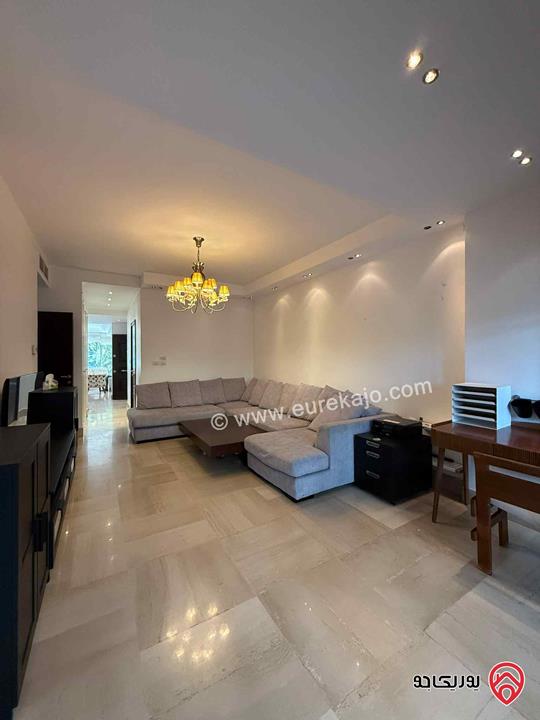 شقة أرضية ضمن كومباوند مساحة 180م مفروشة للبيع في عمان - عبدون - شارع القاهرة