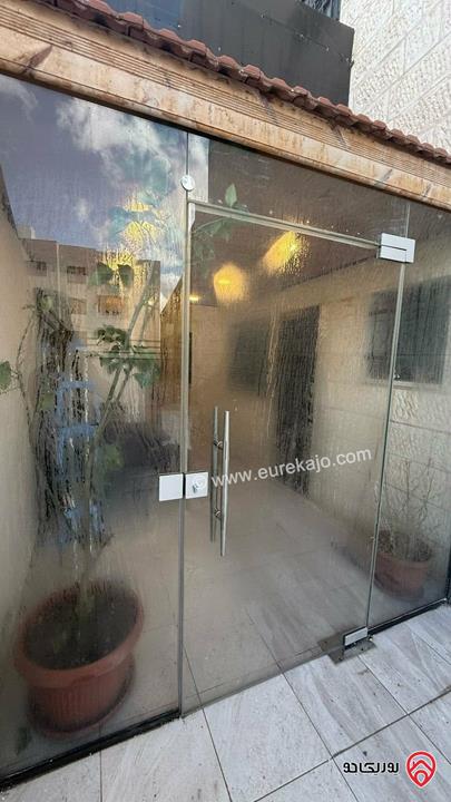 شقة شبه ارضي مساحة 118م داخلي و 70م خارجي للبيع في عمان - شفا بدران