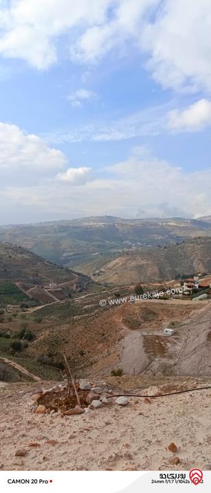 ارض استثمارية ذات اطلالة خلابة على الغرب مساحة 5 دونم للبيع في ماحص حوض ام الخال