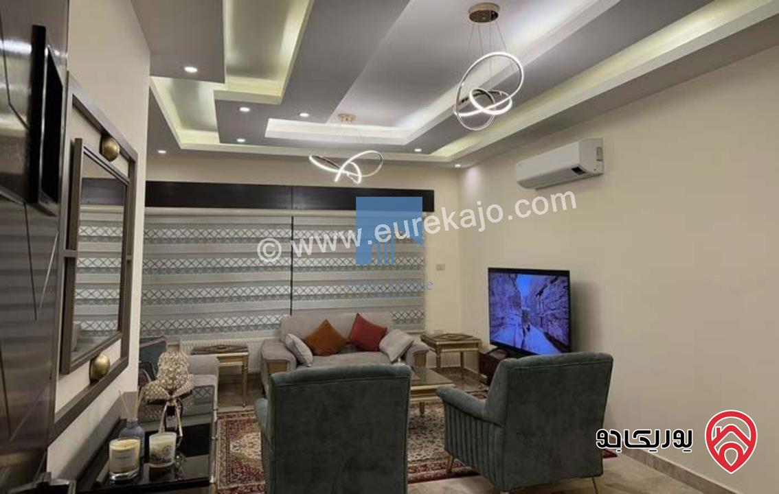 شقة مفروشة طابق ثالث 150م تشطيب سوبر ديلوكس للبيع في عمان - خلدا