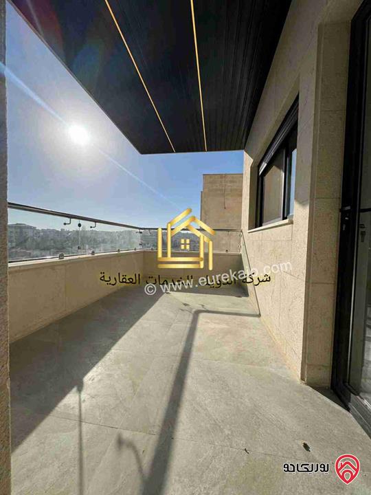 شقة جديدة مساحة 180م طابق أول لم تسكن للايجار في عمان - ضاحية الرشيد