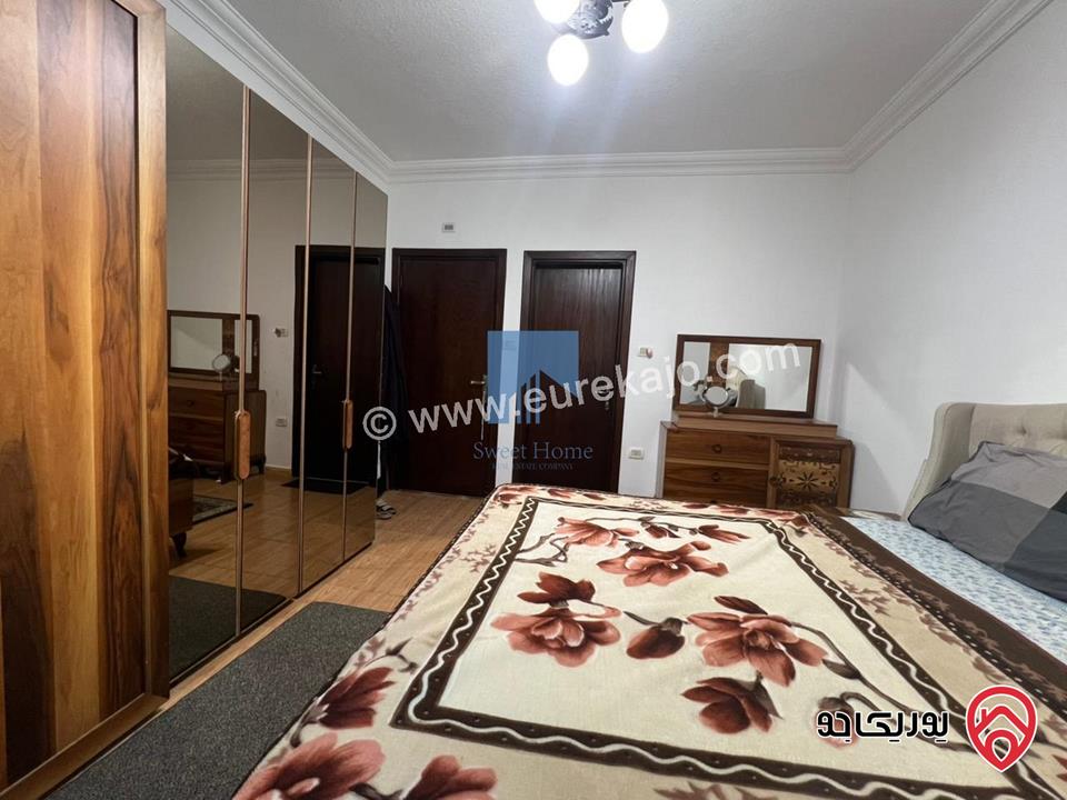 شقة فاخرة للبيع في عمان - الرابية طابق ارضي معلق 127م تشطيب سوبر ديلوكس بسعر مغري