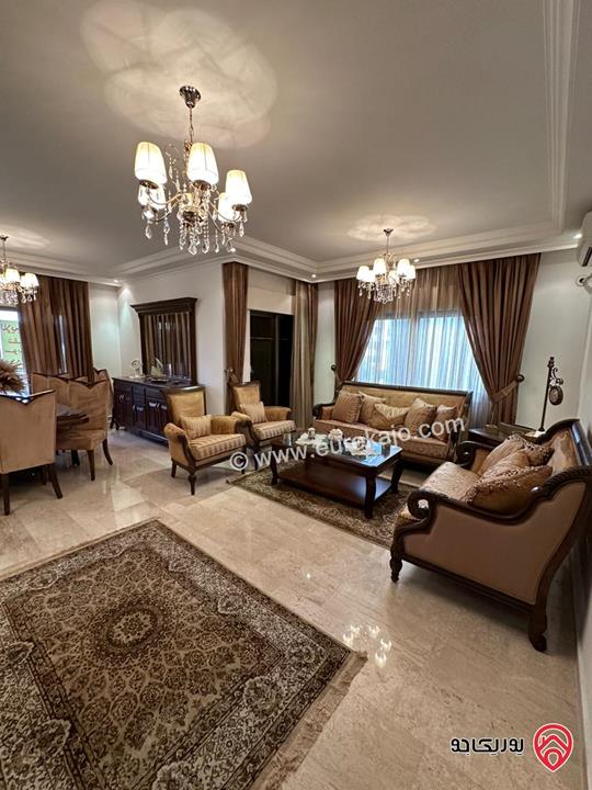 شقة مفروشة مساحة 200م للإيجار في عمان - الرابية من المالك مباشرة