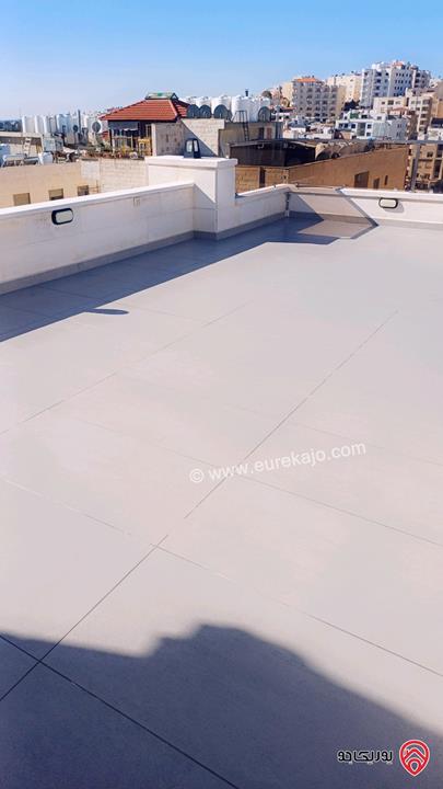 شقة طابق أخير مع روف دوبلكس مساحة 350م للبيع في عمان - خلدا قرب مدارس ساندس 