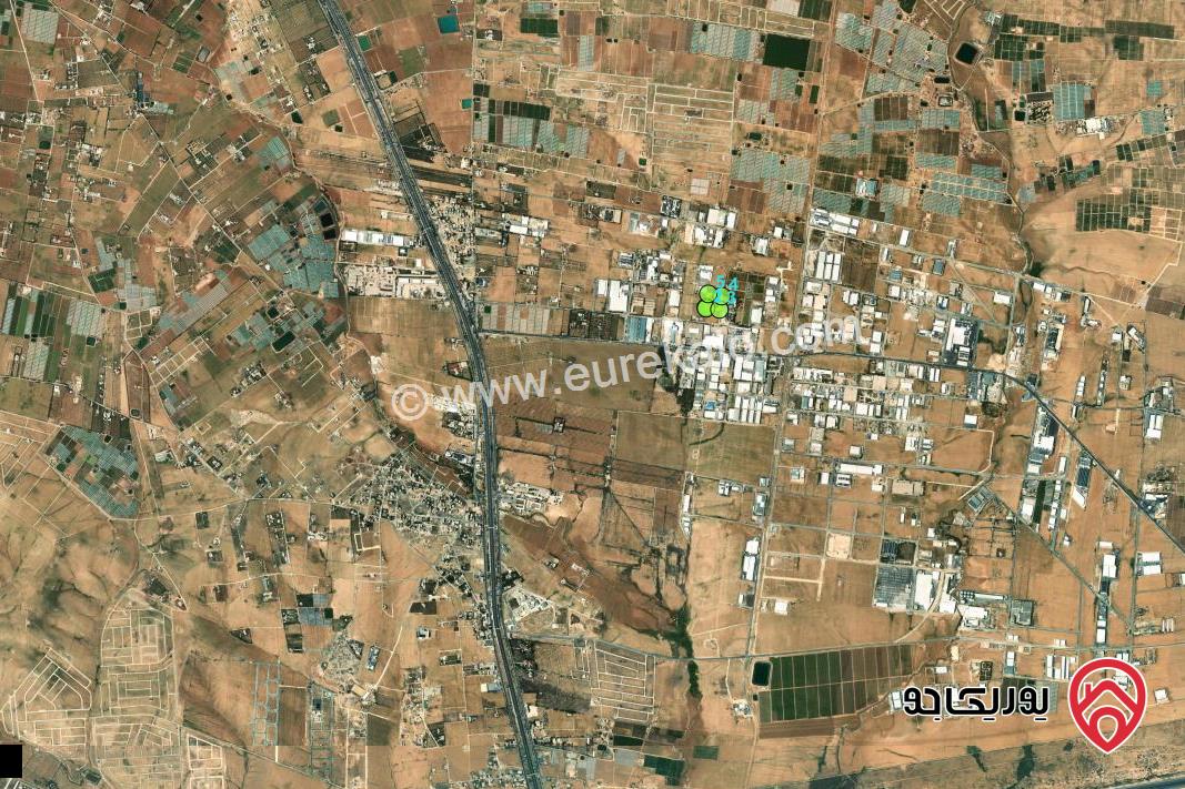  ارض مساحة 10 دونم للبيع من أراضي جنوب عمان - القسطل - صناعات خفيفة - حوض 2 الماكنة