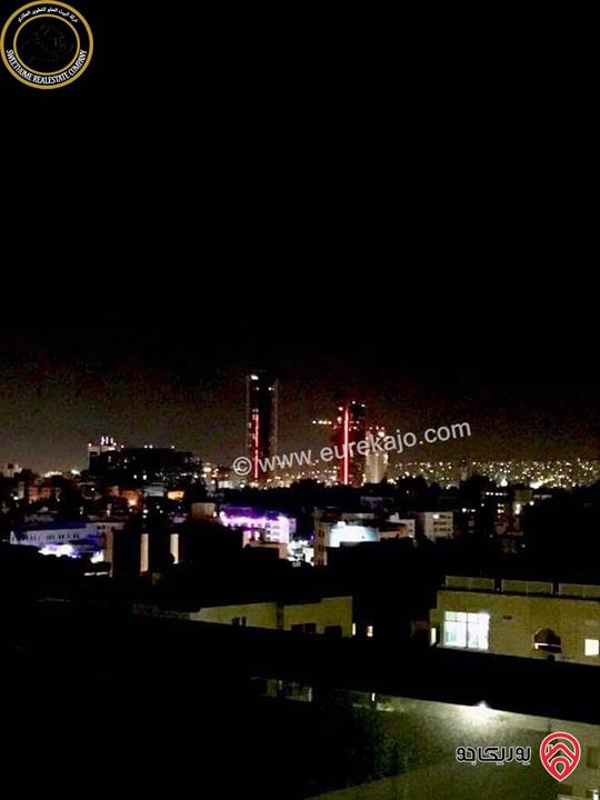 شقة فاخرة للبيع في عمان - أم أذينة  - خلف الضمان الإجتماعي طابق ثاني 250م تشطيب سوبر ديلوكس لم تسكن