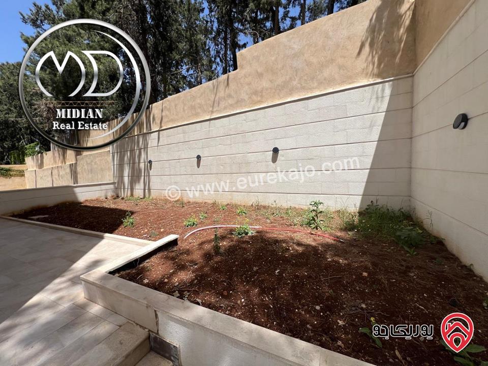 شقق أرضية جديدة للبيع في عمان - الرابية مساحات 210م & 250م مع تراسات و حدائق تشطيبات ديكورات عصرية فاخرة بأسعار مميزة