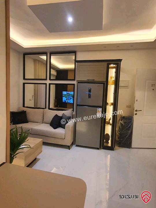 شقة مفروشة 100م للايجار يومي اسبوعي شهري في اربد