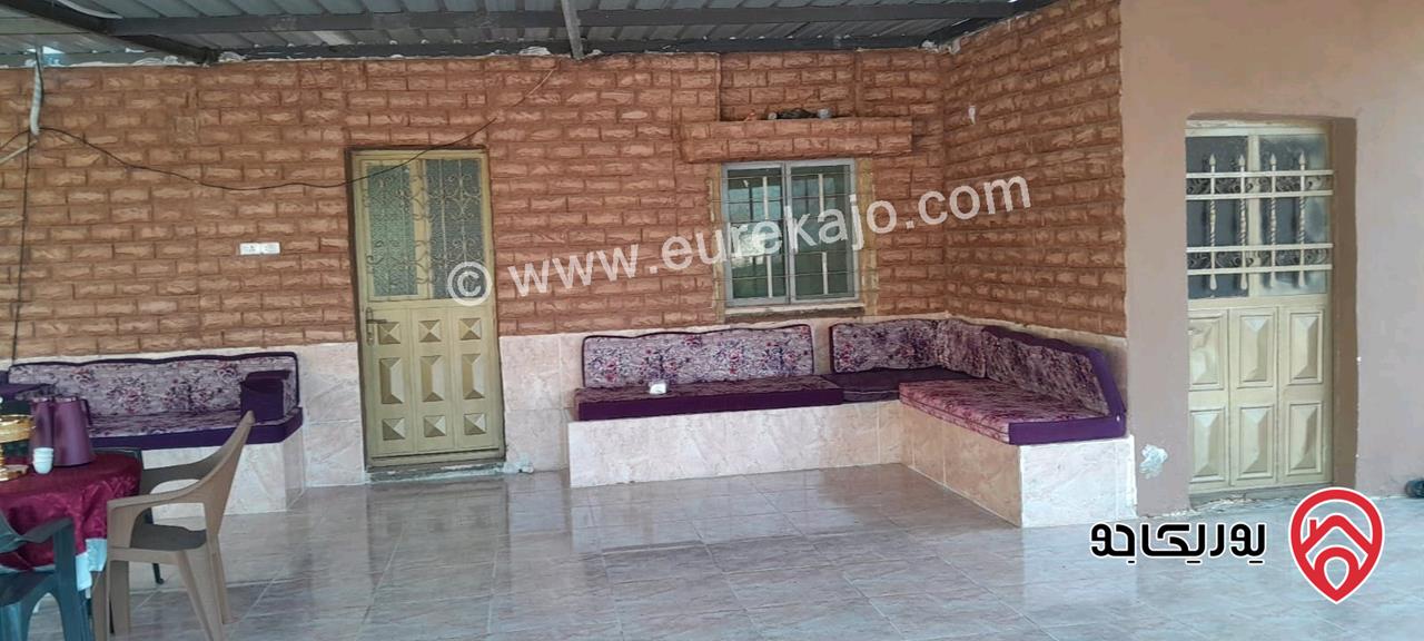 شاليه للبيع من المالك مساحة الأرض 588م والبناء 150م مع مسبح للبيع في البلقاء - دير علا