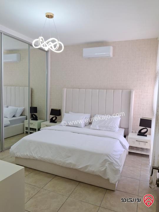 شقة فاخرة مفروشة مساحة 100م طابق أول للايجار في عمان - عبدون