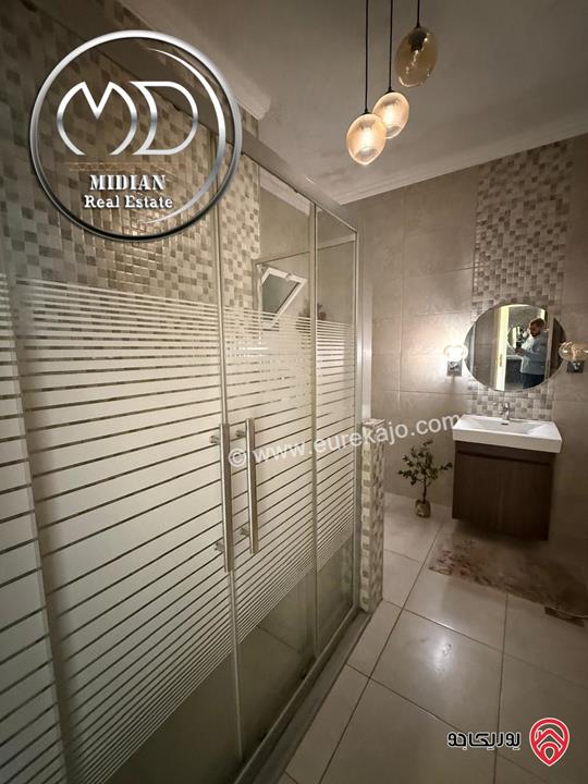 شقة مفروشة للايجار في عمان - ام السماق مساحة 210م طابق ثاني تشطيبات وديكورات فاخرة اطلالة جميلة