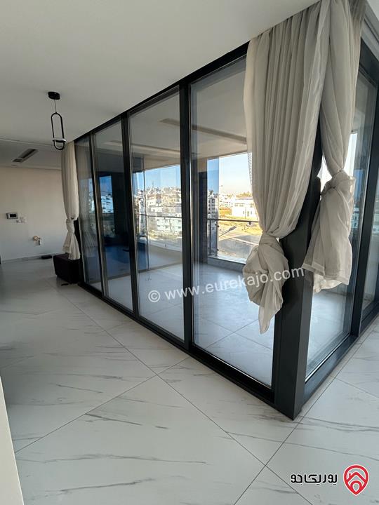 شقة طابقية سوبر ديلوكس مساحة 190م للايجار في مشروع أوكسجين في عمان - حي الياسمين رجم عميش 