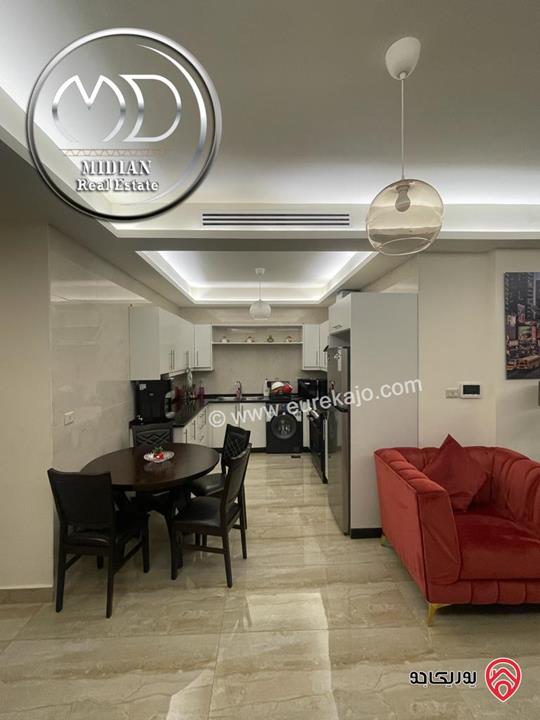 شقق مفروشة للايجار في عمان - ام السماق مساحات 100م & 140م تشطيبات وديكورات فندقية فرش فاخر بأسعار مميزة