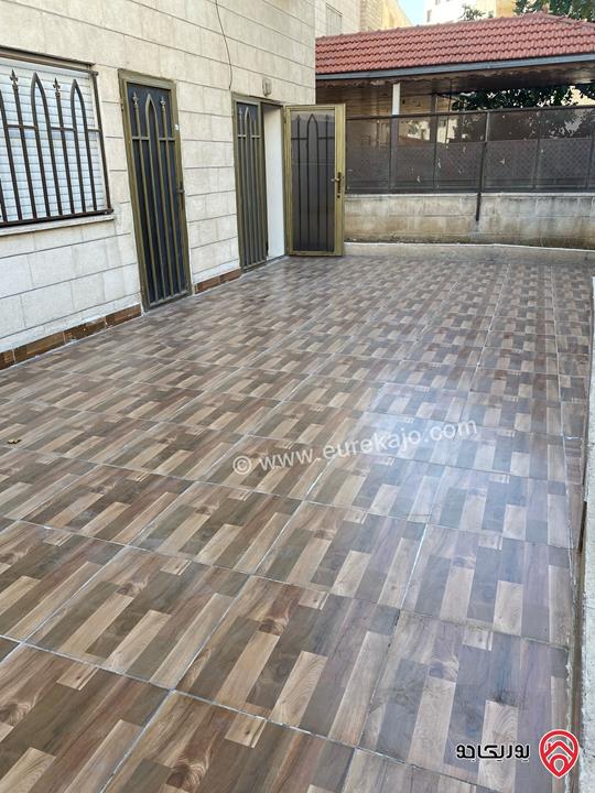 شقة أرضية مساحة 80م داخلي و 60م خارجي للبيع في عمان - صويلح