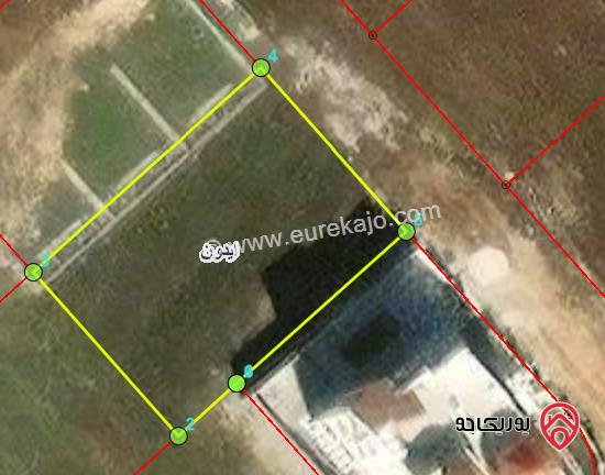 ارض مساحة 875م للبيع في اربد - من اراضي ايدون ضمن حوض عوسية الغربية 