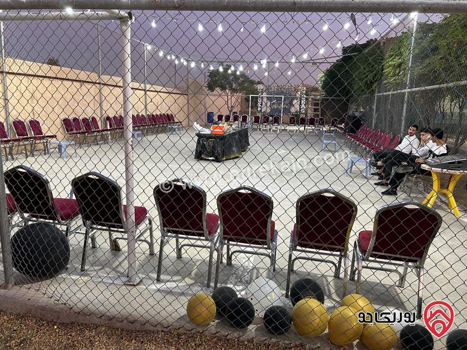 مزرعة وشاليه للايجار اليومي في الرصيفة مقابل القرية العالمية للحيوان