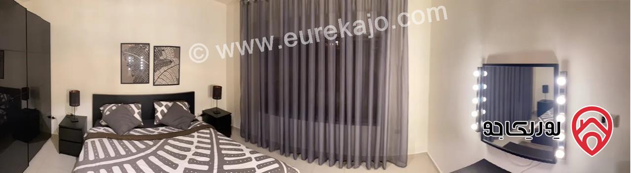 شقة مفروشة فاخرة طابق ثالث مساحة 110م للايجار في عمان - عبدون