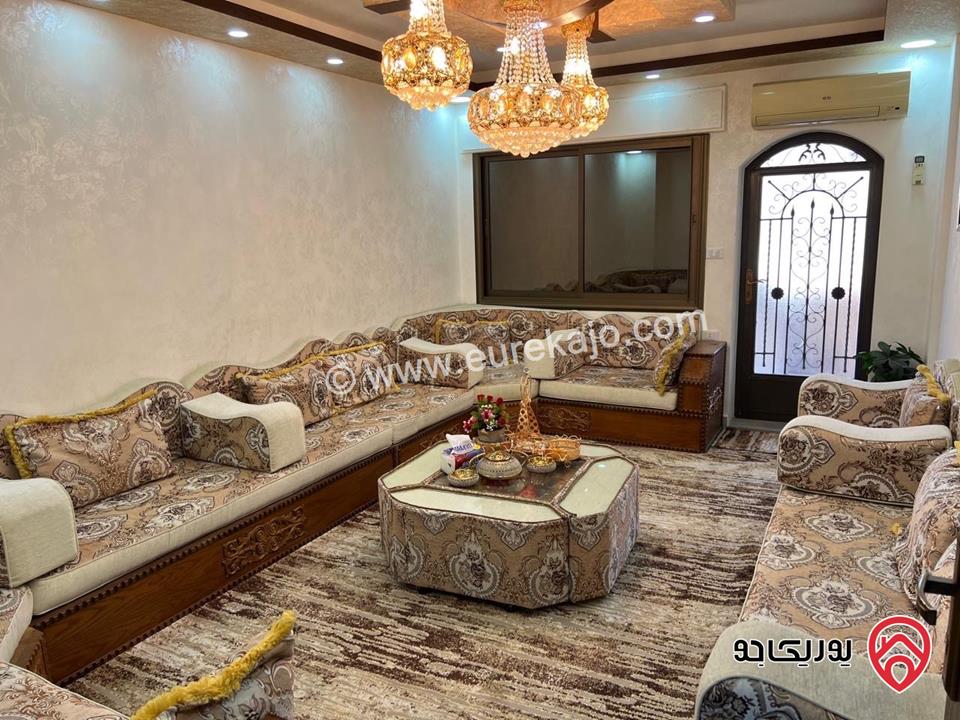 شقة طابق ارضي سوبر ديلوكس مساحة 150م للبيع في الزرقاء - البتراوي شارع الفلاتر بالقرب من مسجد عمرو بن العاص 