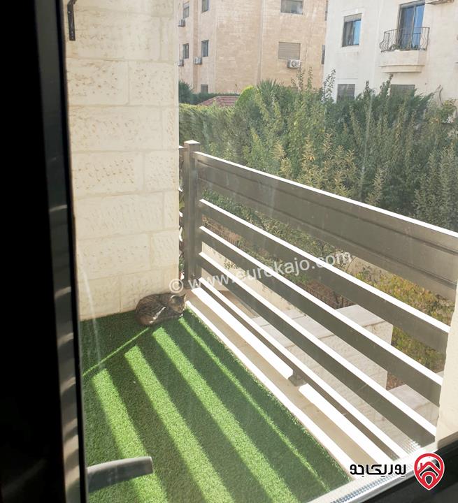 شقة طابق أول مساحة 120م للايجار مفروشة في عمان - الرابية