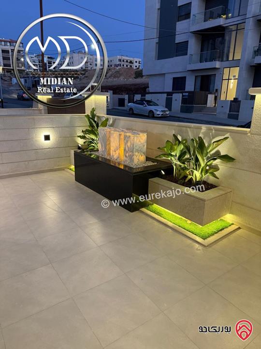 شقق ارضية جديدة للبيع في عمان - حي الصحابة مساحات 190م & 200م مع ترسات و حدائق تشطيبات عصرية فاخرة بأسعار مميزة