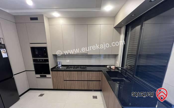 شقة سوبرديلوكس طابق أرضي مساحة 130م للايجار في عمان - ربوة عبدون