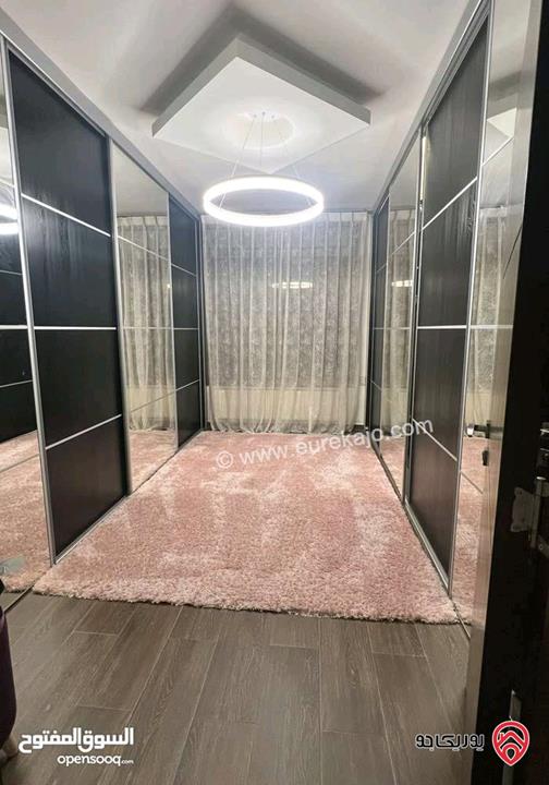 شقة مفروشة طابق رابع مساحة 180م للايجار في عمان -  مرج الحمام