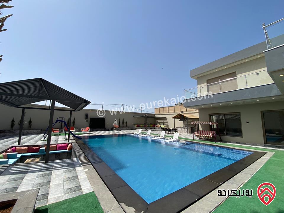   شاليه فيلا مياس للايجار اليومي في البحر الميت - البحيرة