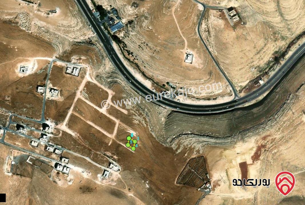 ارض مساحة 578م للبيع من اراضي شرق عمان  طبربور - حوض عين ارباط