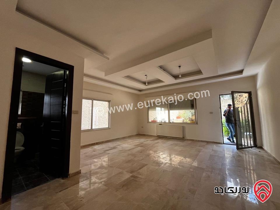 شقة شبه أرضية مساحة 190م للايجار في عمان - خلدا 