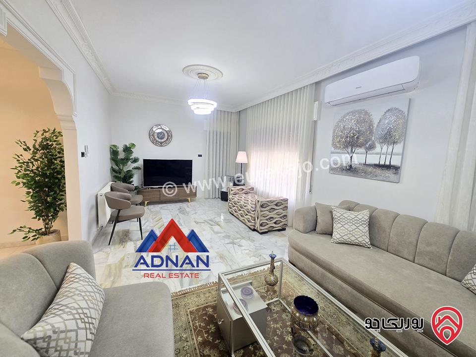 شقة مفروشة فرش جديد مساحة 150م طابق أول للإيجار في عمان - الصويفية