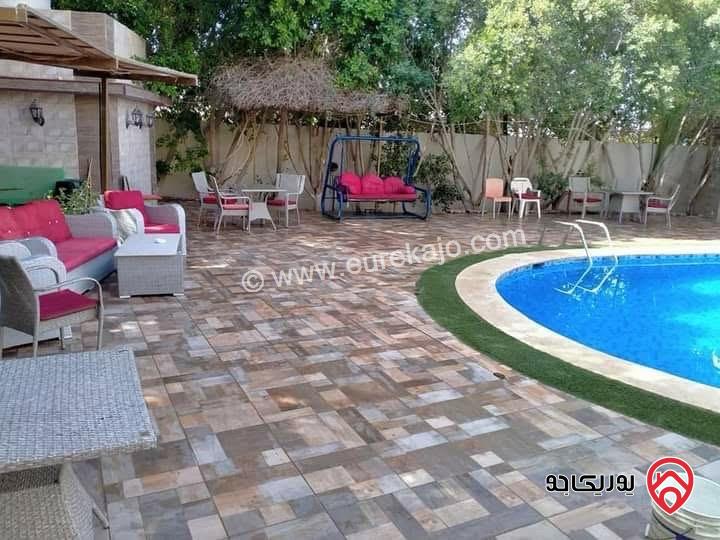 مزرعة للبيع في البحر الميت مساحة 4 دنم فرصة ذهبية للاستثمار والرفاهية