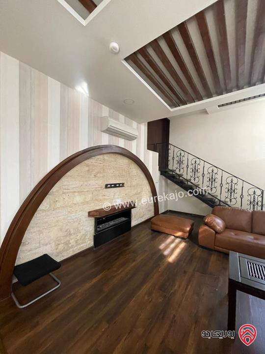 شقة مفروشة شبه ارضي مساحة 225م للايجار في عمان - ضاحية الرشيد