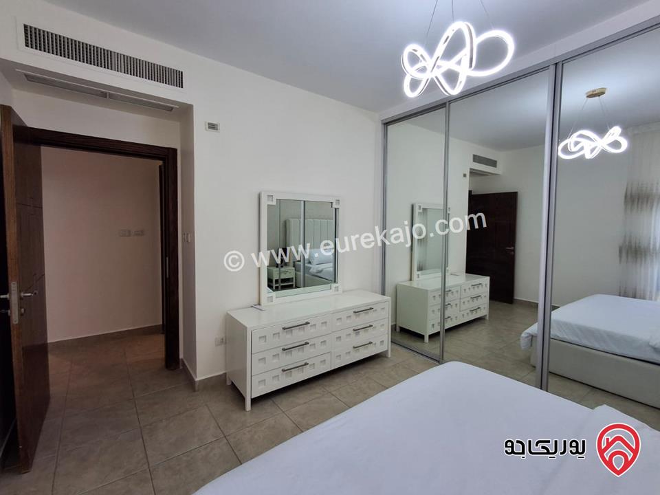 شقة فاخرة مفروشة مساحة 100م طابق أول للايجار في عمان - عبدون