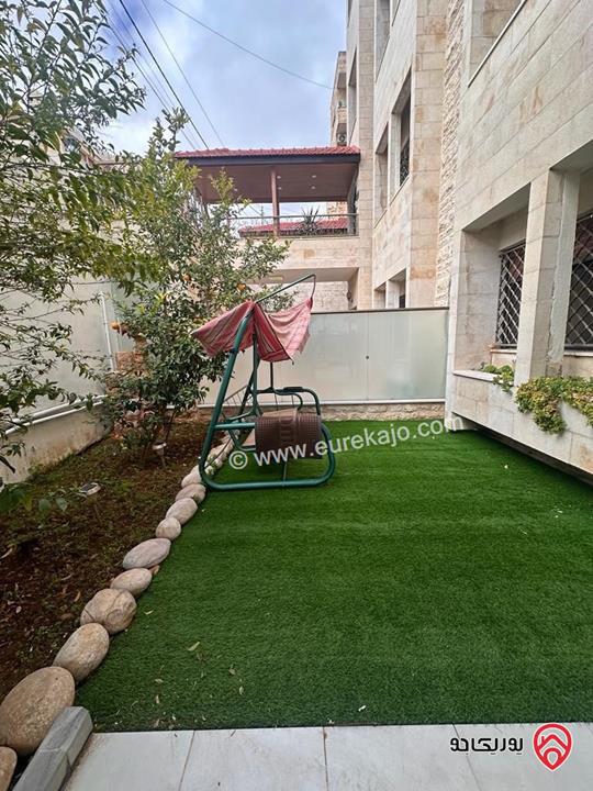 شقة مفروشة مساحة 250م طابق أرضي للايجار في عمان - الجاردنز