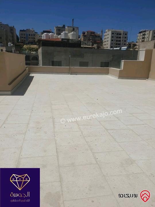شقة طابق اخير مع روف دوبلكس فاخر مساحة 200م لم يسكن للبيع في عمان - تلاع العلي 