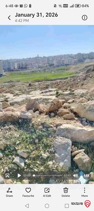 ارض مساحة 752م للبيع في عمان - الجبيهة حي المنصور